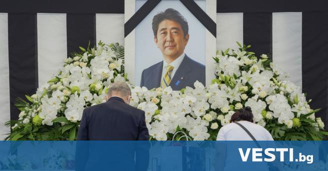 ВТокио започна държавната траурна церемония за бившия премиер Шиндзо Абе