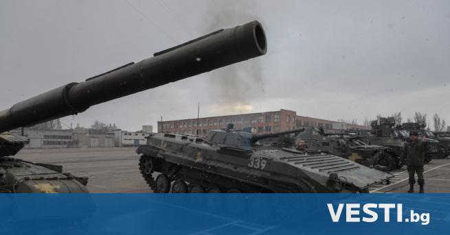Експлозии в източноукраинския град Луганск който е окупиран от руските