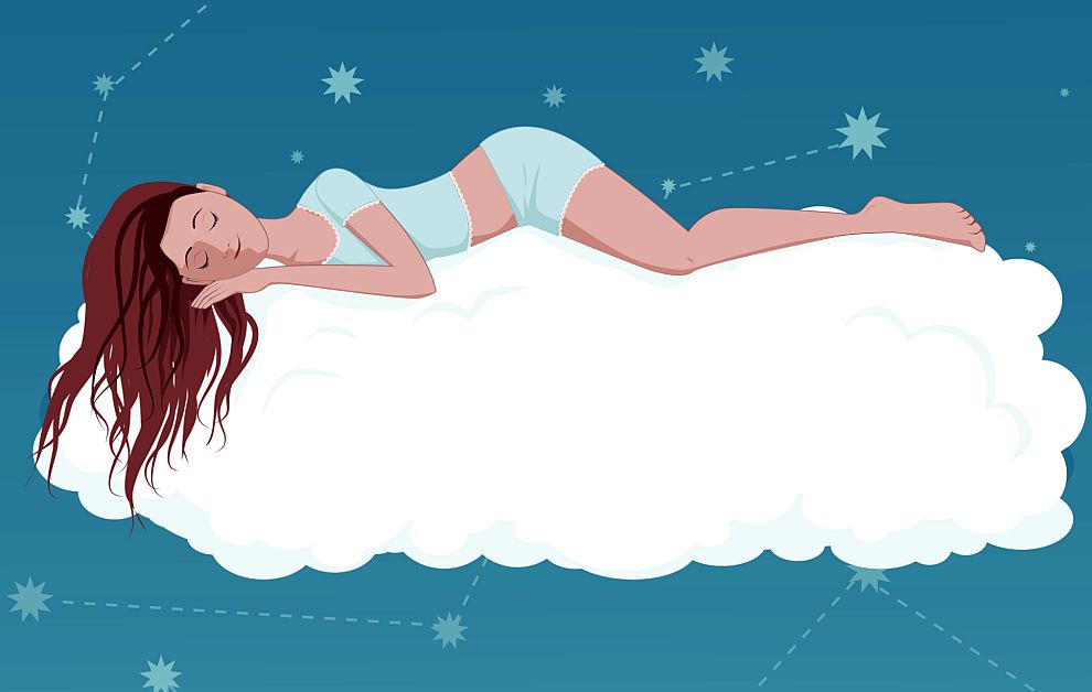 Засыпай зима. Сон рисунок. Рисунок спящей девушки.