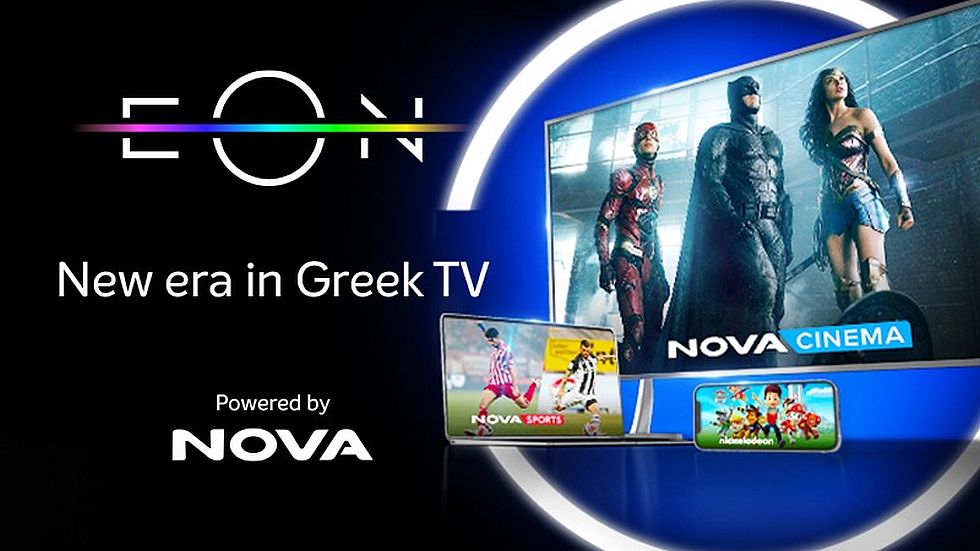 Gr оплата. Eon TV Nova. Eon Телевидение. Greece Cinema.